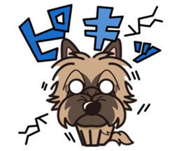 iinu - Cairn Terrier sticker #9064992