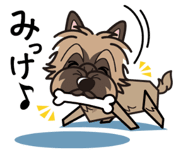 iinu - Cairn Terrier sticker #9064997