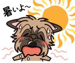 iinu - Cairn Terrier sticker #9065007