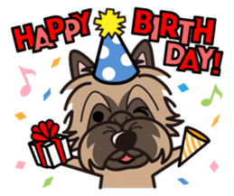 iinu - Cairn Terrier sticker #9065009