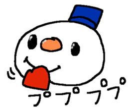 Snow man sticker! sticker #9065975