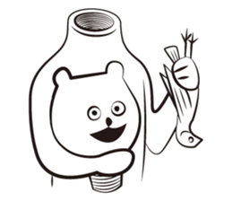 Cute white bears Vol.5 sticker #9066099