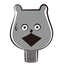 Cute white bears Vol.5 sticker #9066105