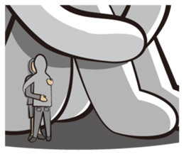 Cute white bears Vol.5 sticker #9066110