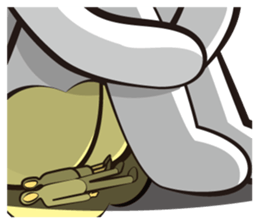 Cute white bears Vol.5 sticker #9066111