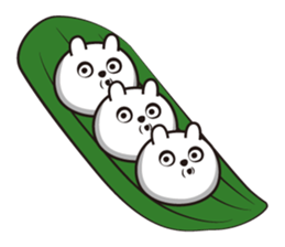 Cute white bears Vol.5 sticker #9066112