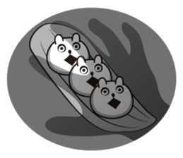 Cute white bears Vol.5 sticker #9066113