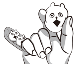 Cute white bears Vol.5 sticker #9066114