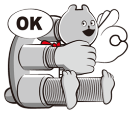 Cute white bears Vol.5 sticker #9066119