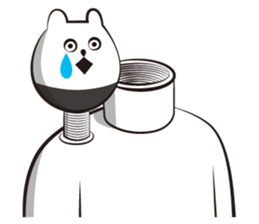 Cute white bears Vol.5 sticker #9066122