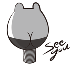 Cute white bears Vol.5 sticker #9066123