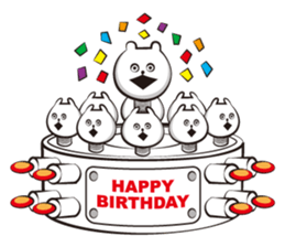 Cute white bears Vol.5 sticker #9066126