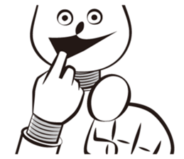 Cute white bears Vol.5 sticker #9066131