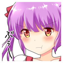 Christmas conversation Japanese Moe sticker #9066535