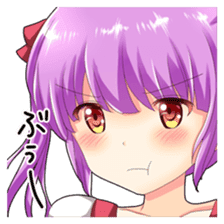 Christmas conversation Japanese Moe sticker #9066535