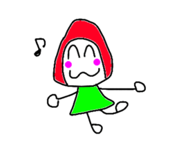 murmur of strawberries sticker #9066626