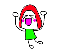 murmur of strawberries sticker #9066631