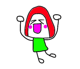 murmur of strawberries sticker #9066631