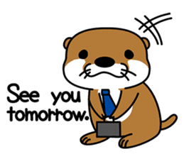 Otter poppa Part2 (English) sticker #9066658