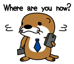 Otter poppa Part2 (English) sticker #9066659