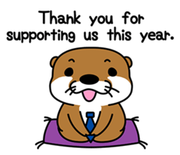 Otter poppa Part2 (English) sticker #9066674