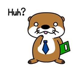 Otter poppa Part2 (English) sticker #9066692