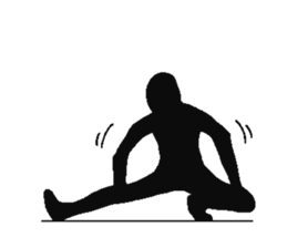 Human shadow sticker #9066984