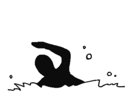 Human shadow sticker #9066990