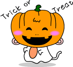 White Monkey "Whity" -The Winter- sticker #9067426