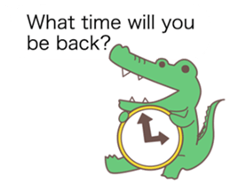 ZOO-TALK vol.2 English edition sticker #9068025