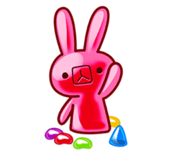 Gummy candy rabbit 1 sticker #9068264