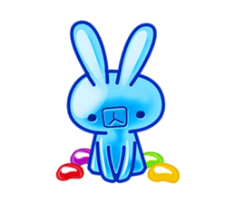 Gummy candy rabbit 1 sticker #9068276