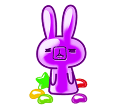 Gummy candy rabbit 1 sticker #9068290