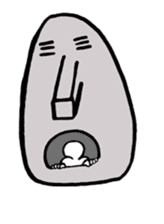 Moai & Friends. sticker #9068336