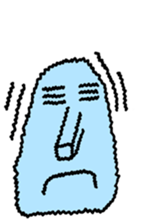 Moai & Friends. sticker #9068343