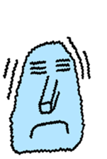 Moai & Friends. sticker #9068343