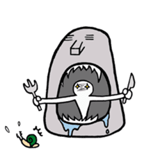 Moai & Friends. sticker #9068358