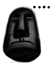 Moai & Friends. sticker #9068374