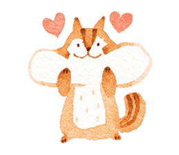 My animal friends. sticker #9068393