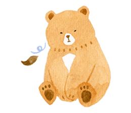 My animal friends. sticker #9068407