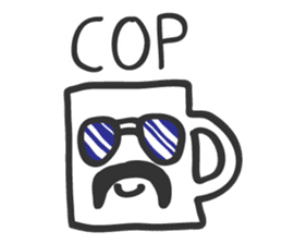 MUGCOP sticker #9068416
