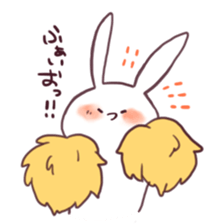 Rabbit sometimes piyo sticker #9068778