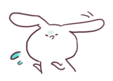 Rabbit sometimes piyo sticker #9068788