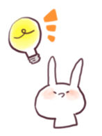 Rabbit sometimes piyo sticker #9068789