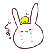 Rabbit sometimes piyo sticker #9068808