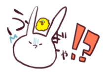 Rabbit sometimes piyo sticker #9068809