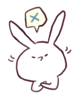 Rabbit sometimes piyo sticker #9068810