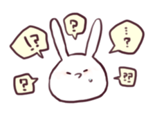 Rabbit sometimes piyo sticker #9068812