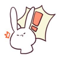 Rabbit sometimes piyo sticker #9068814