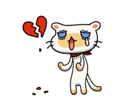 Egg kitty sticker #9069209